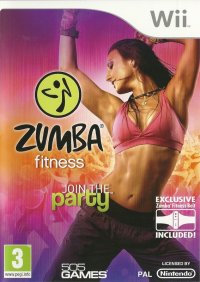 Zumba Fitness Wii US box art